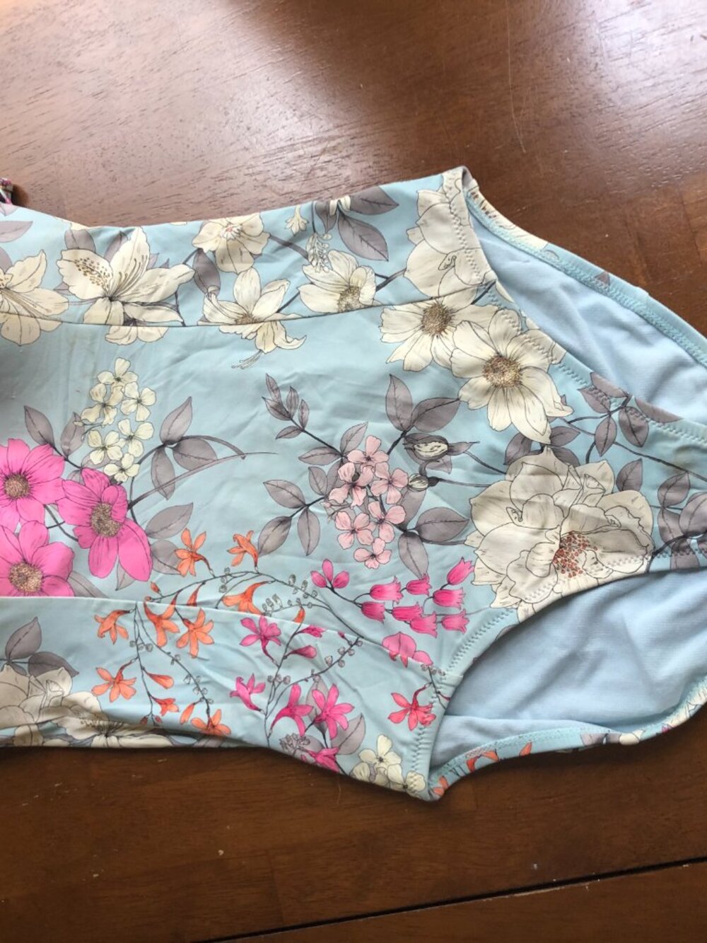 Johnny Was strapless (with clip on straps) bathing suit - Picture 3 of 3